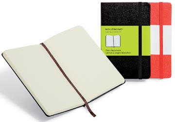 Notitieboek Moleskine harde kaft 13x21cm effen 192blz zwart