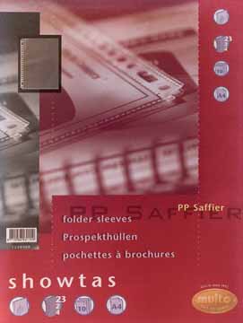 Showtas Multo PP A4 23-gaats gekorreld 80 micron (10)