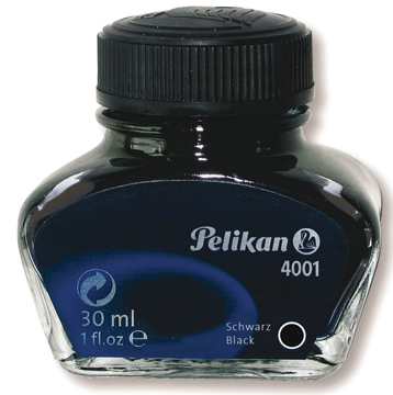 Inkt Pelikan 4001 voor vulpen 30ml zwart