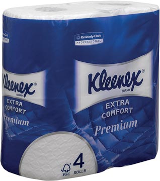 Toiletpapier Kleenex Extra Comfort 2-laags 160 vel (4)