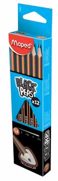 Potlood Maped Black'Peps 2B