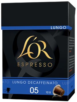 Koffiecapsules Douwe Egberts L'Or Espresso Decaffeinato Intensity 6 (10)