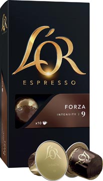 Koffiecapsules Douwe Egberts L'Or Espresso Forza Intensity 9 (20)