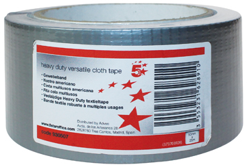 Textieltape STAR 50mm x 25m grijs