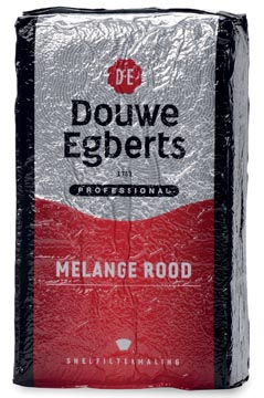 Koffie Douwe Egberts Melange rood gemalen 1kg