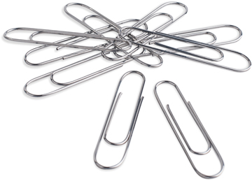 Paperclip Pergamy 49mm ronde punt gegalvaniseerd staal (100)