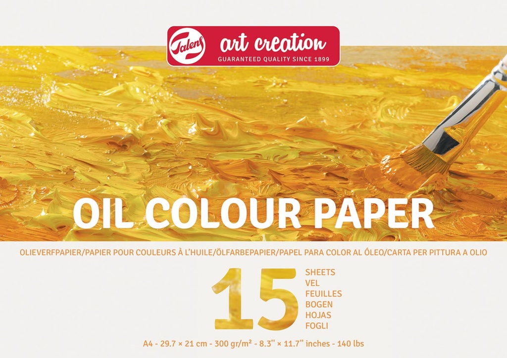 Olieverfpapier Talens Art Creation A4 300g (15)