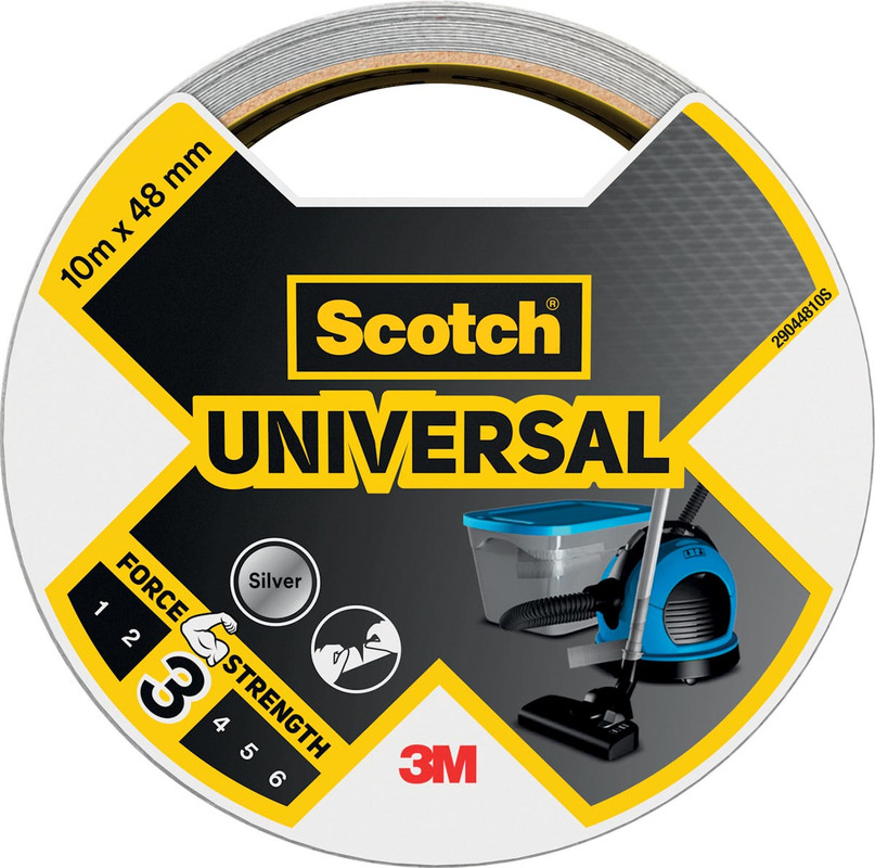 Duct tape Scotch Universal 48mmx10m zilver