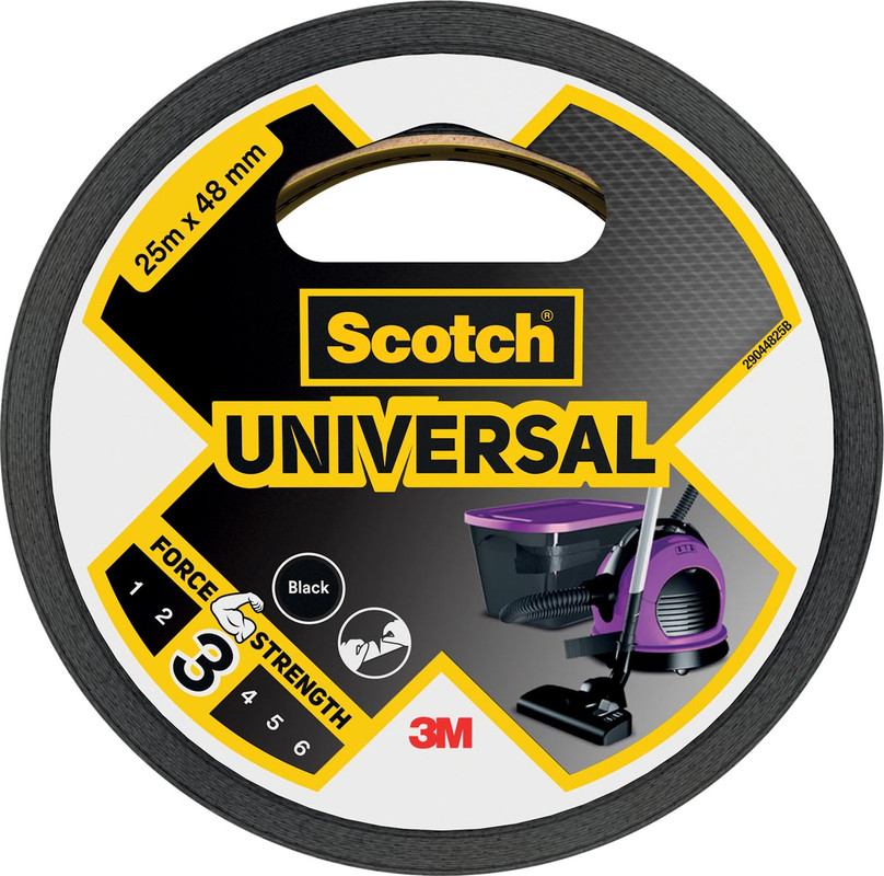 Duct tape Scotch Universal 48mmx25m zwart