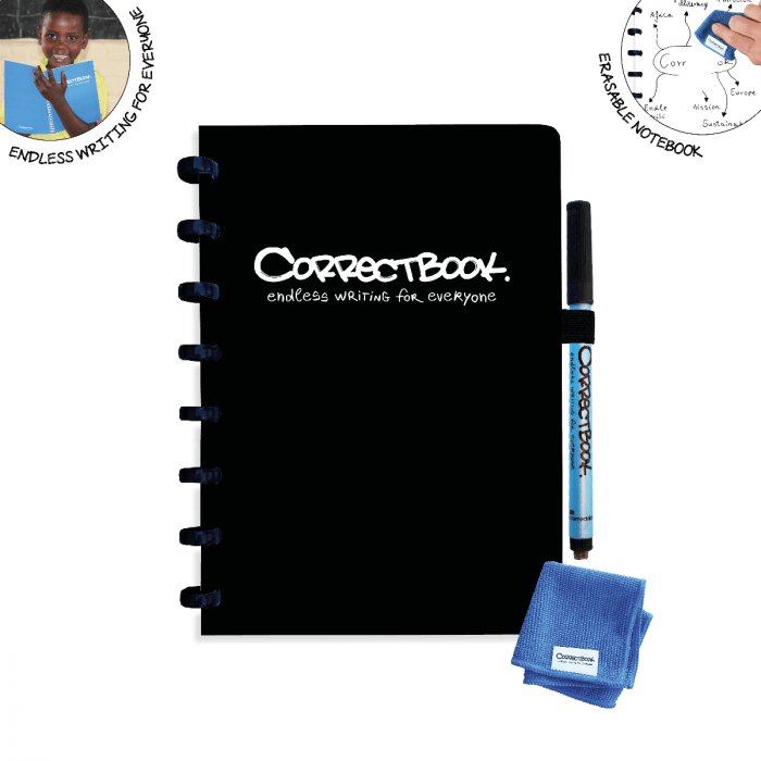 Schrift Correctbook Original A5 blanco 40blz zwart