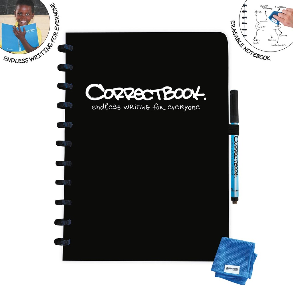 Schrift Correctbook Original A4 blanco 40blz zwart