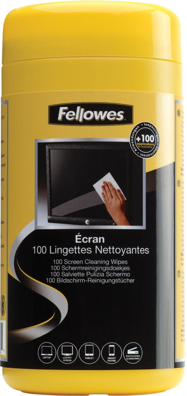 Schermreinigingsdoek Fellowes (100)