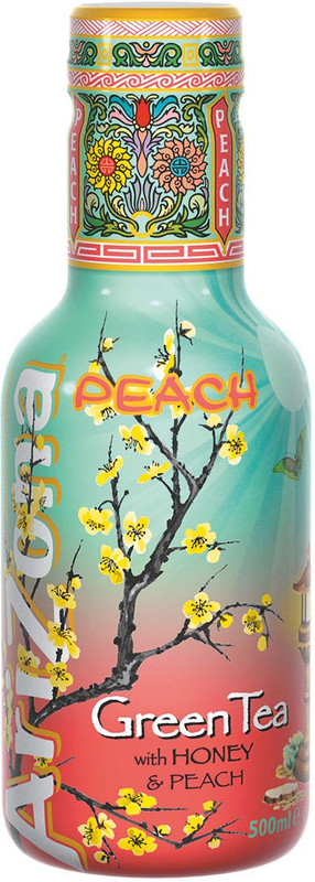 Ijsthee Arizona Peach Green Tea PET 50cl (6)