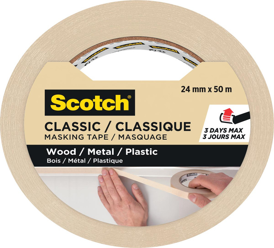 Afdekplakband Scotch Classic 24mmx50m