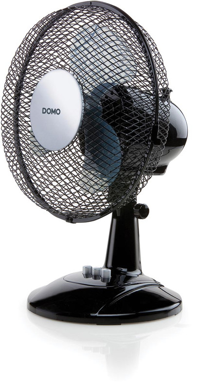 Tafelventilator Domo Ø23cm zwart