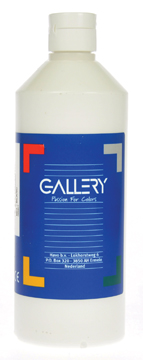 Plakkaatverf Gallery 500ml wit