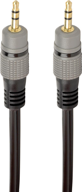 Audiokabel Cablexpert Ø3,5mm 1,5m zwart