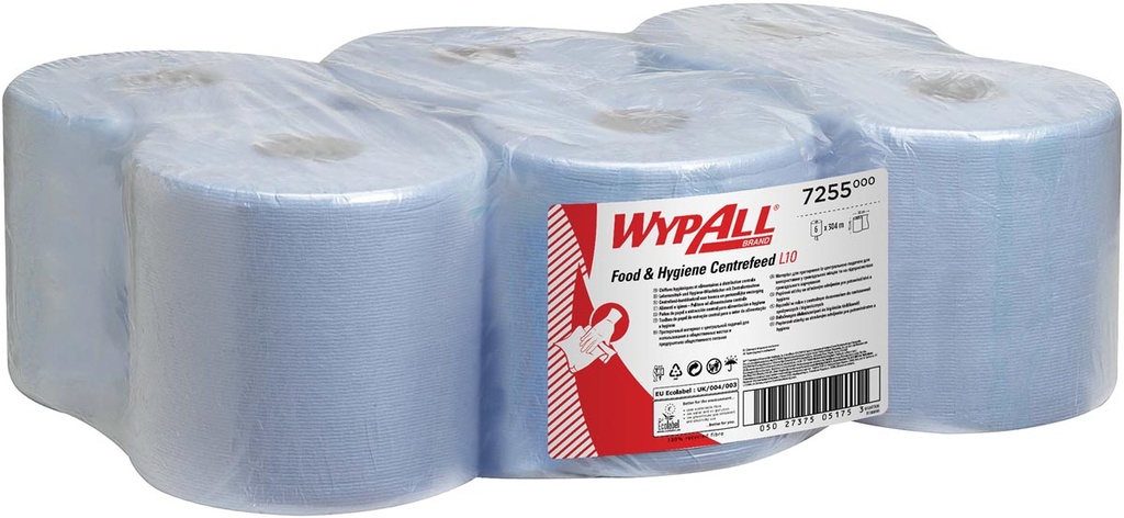 Reinigingsdoek WypAll L10 centerfeed 1-laags 800vel blauw (6)