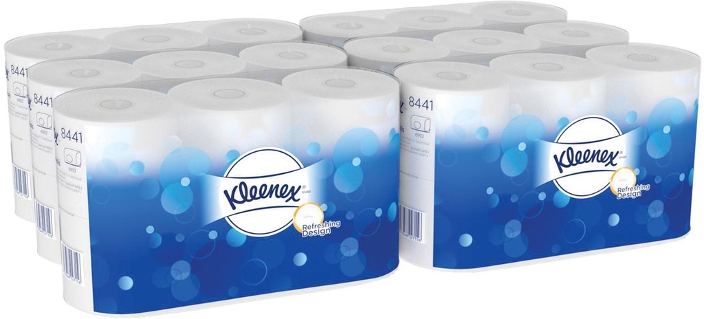 Toiletpapier Kleenex 2-laags 600vel 6 rollen