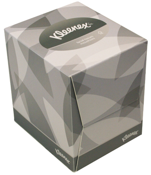 Zakdoekdoos Kleenex 2-laags 90stuks wit