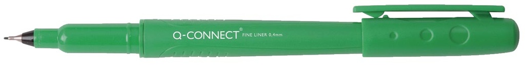 Fineliner Q-Connect 0,4mm groen (961094)