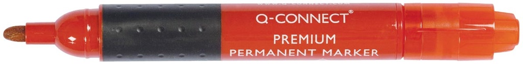 Permanent marker Q-Connect Premium ronde punt rood