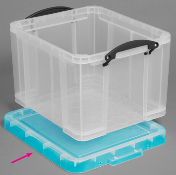 Deksel Really Useful Box voor opbergdoos 20l, 50l, 64l of 84l