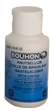 Knutsellijm Bouhon vinyl wit 100ml