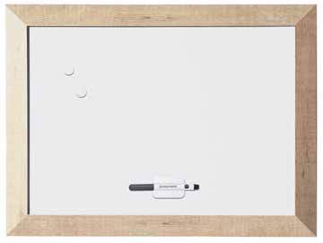 Whiteboard Bisilque Kamashi 60x45cm naturel kader