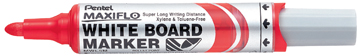 Whiteboardmarker Pentel Maxiflo ronde punt 6mm rood