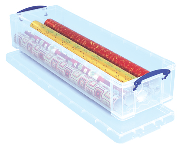 Opbergdoos Really Useful Box 22l transparant