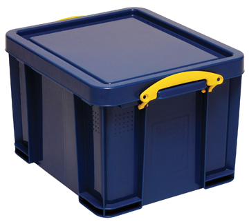 Opbergdoos Really Useful Box 35l blauw