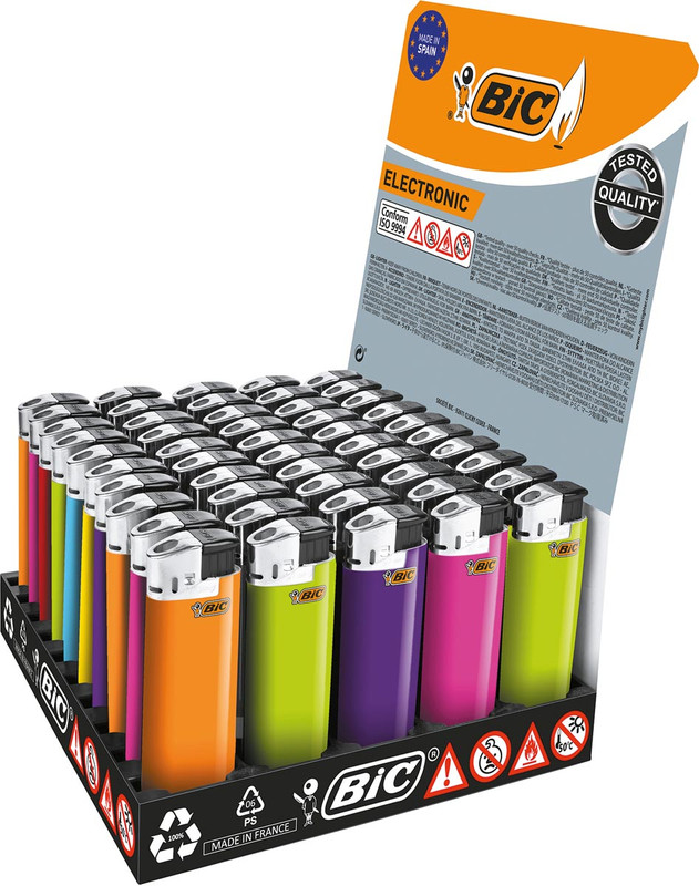 Aansteker Bic J38 Electronic standaard (50)