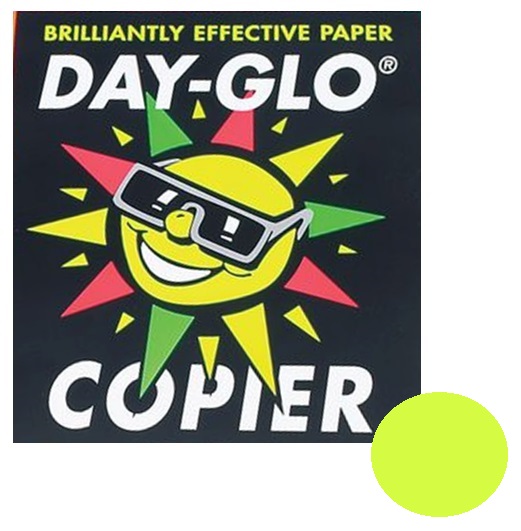 Day-glo DIN A3 100gr fluo geel (250)