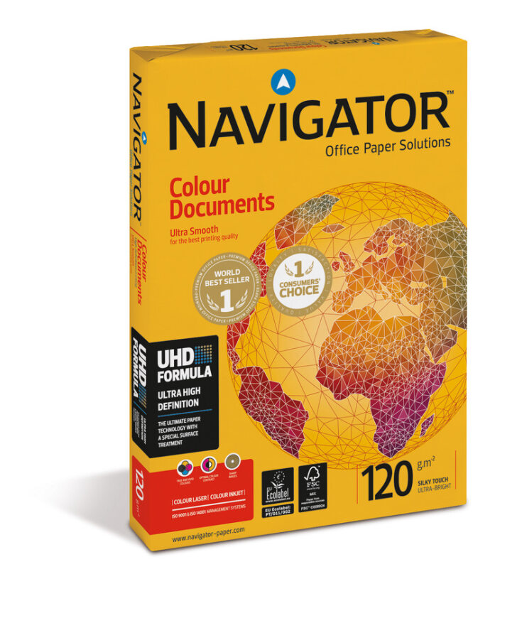 Navigator colour documents DIN A3 120gr wit (500) - FSC Mix 70%