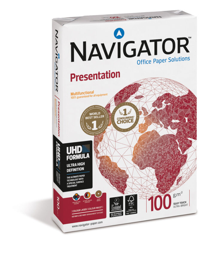 Navigator presentation DIN A3 100gr wit (500) - FSC Mix 70%