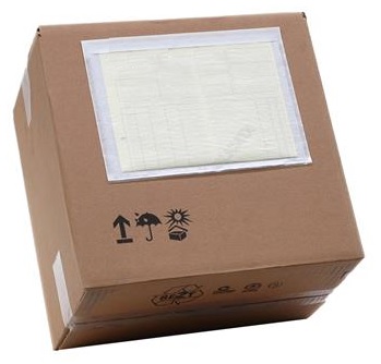 Packing List 100% recycled papier 162x120mm blanco (1000)