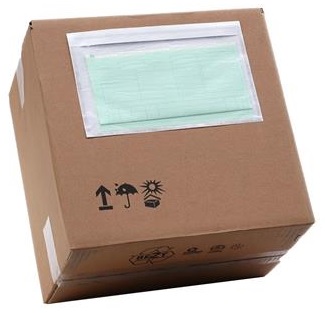 Packing List 100% recycled papier 228x120mm blanco (1000)