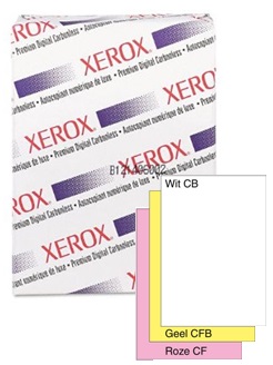 Xerox digital A4 80gr 3-voud NCR wit-geel-roze (500)