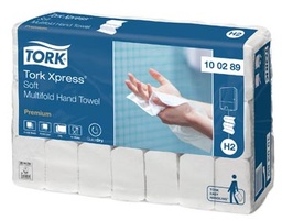 [OND-100289] Handdoek Tork Xpress Multifold Soft H2 2-laags 150vel(21)