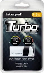 [TIM-8441798] USB-stick Integral Turbo USB 3.0 512gb Wit