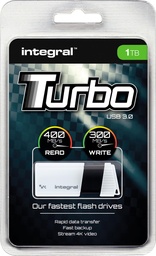 [TIM-8443266] USB-stick Integral Turbo USB 3.0 1tb Wit