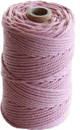 [TIM-200RS] Macrametouw Twine thick 70 m lichtroze