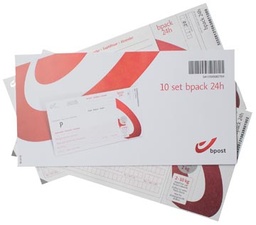 [POS-BPACK24] Frankeeretiketten BPost voor pakjes tot 2 kg (10)