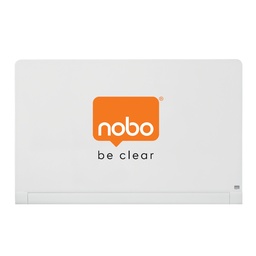 [ACCO-1905192] Glasbord Nobo Diamond magnetisch 1264x711mm ronde hoeken wit