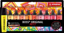 [TIM-7010120] Markeerstift Stabilo Boss Arty assorti (10)