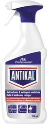 [TIM-0555460] Spray Kalk en badkamerreiniger Antikal 750ml