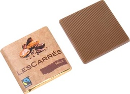 [TIM-18590] Chocolade Fairtrade melkchocolade Cocachoc carrés 4,5 gr (400)