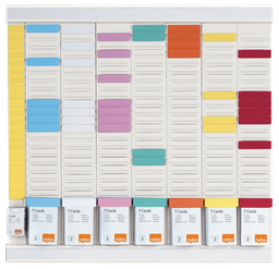 [ACCO-1915627] Nobo T-kaarten office planner 60mm