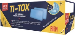 [TIM-R047] Anti-mug navulling Riem Ti-Tox 20 + 10 tabletten